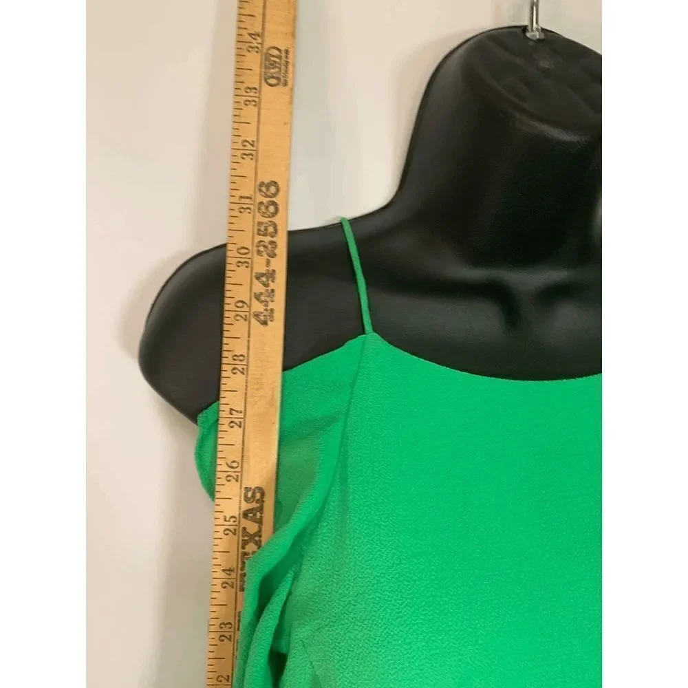 She + Sky Kelly Green Halter Mini Dress - Picture 6 of 9